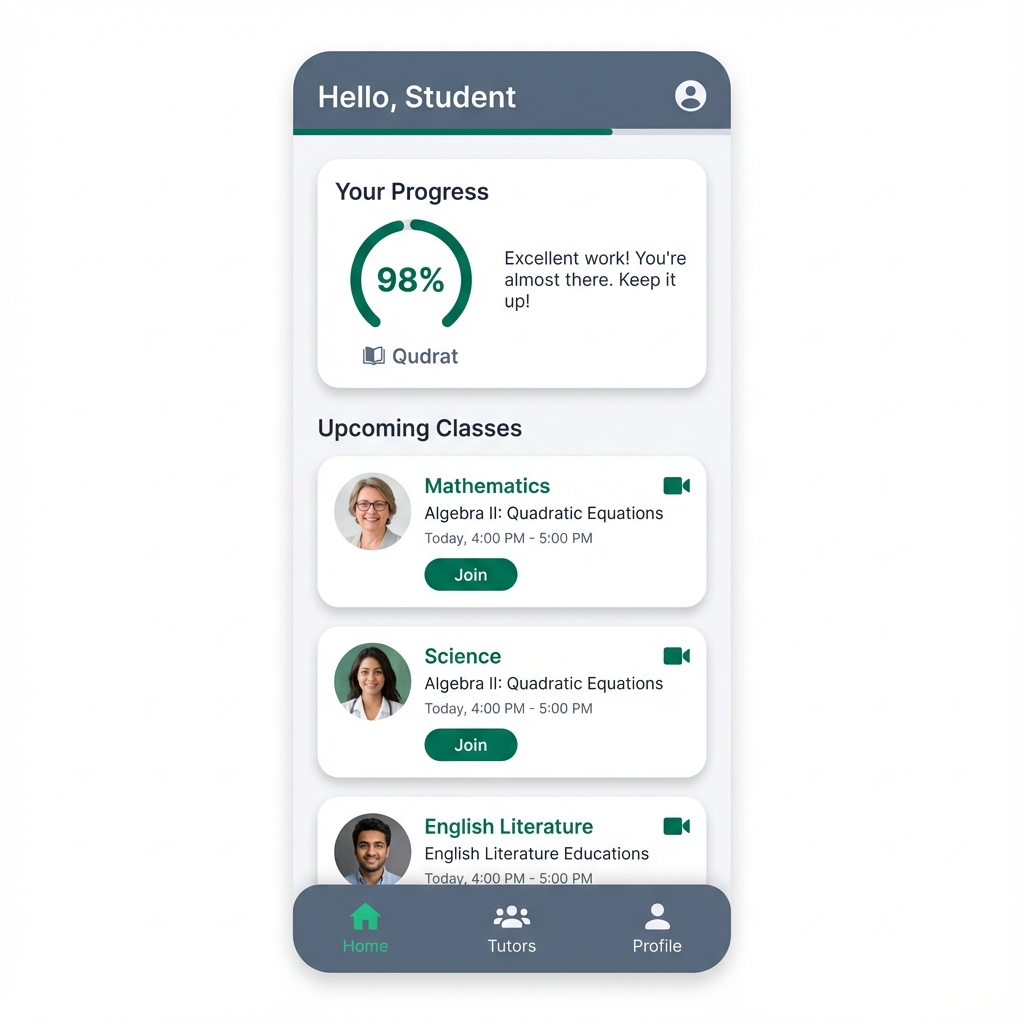 Talimi App Interface